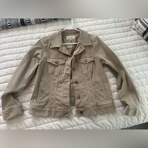 Liverpool Beige Jean Jacket